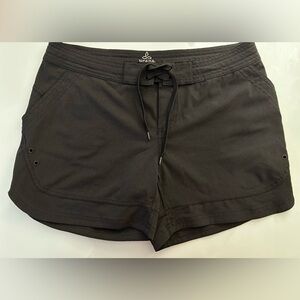 PRANA Ebelie Board Shorts in Black - Women’s Size S